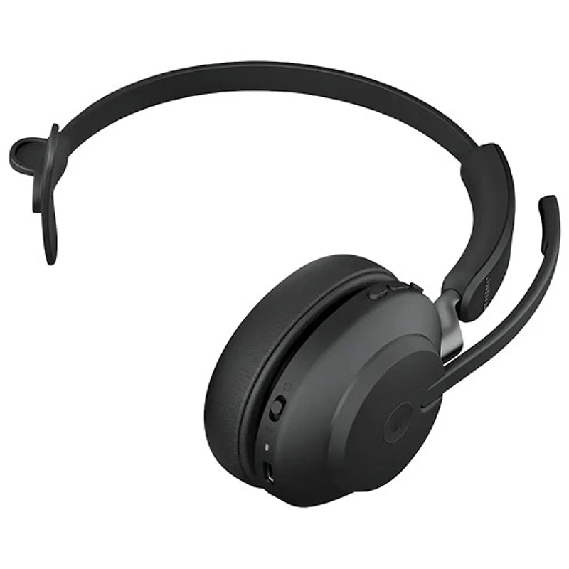 Jabra Evolve2 65 On-Ear Noise Cancelling Bluetooth Headphones (26599-899-899-01) - Black