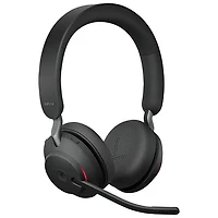 Jabra Evolve2 65 On-Ear Noise Cancelling Bluetooth Headphones (26599-999-989-01) - Black