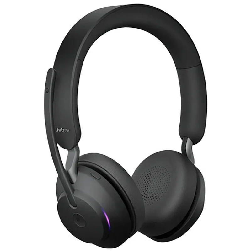 Jabra Evolve2 65 On-Ear Noise Cancelling Bluetooth Headphones (26599-999-989-01) - Black