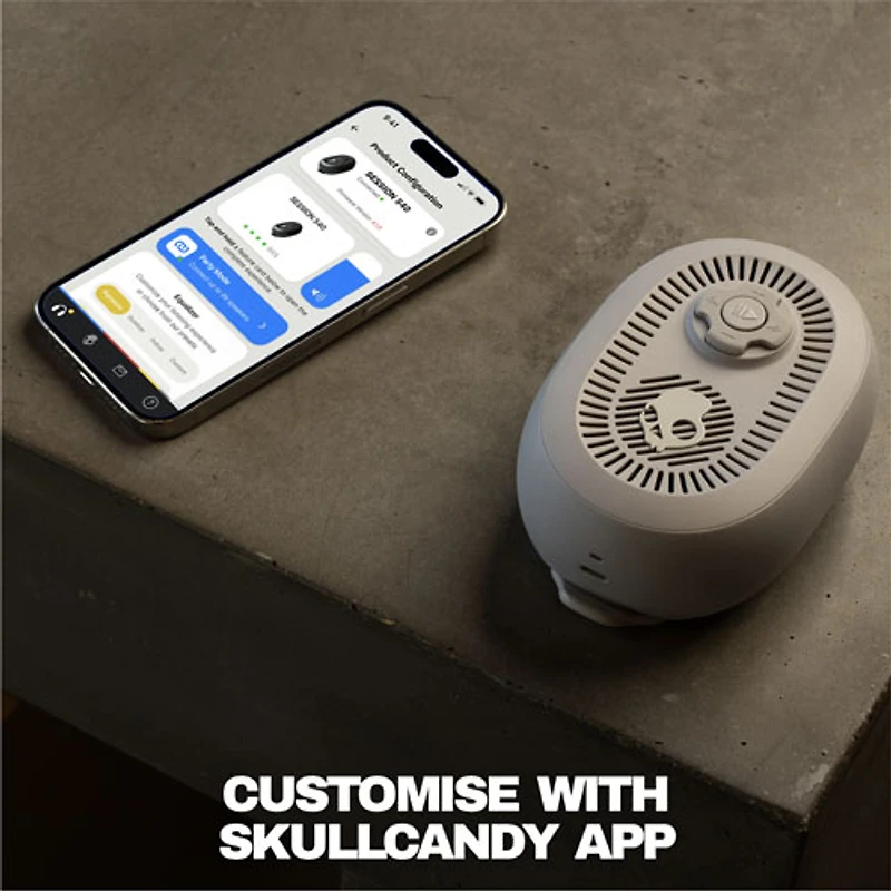 Skullcandy Session 540 Splashproof Bluetooth Wireless Speaker - Cement