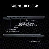 ASUS TUF Gaming F16 16" Gaming Laptop - Jaeger Gray (Intel Core i7 14650HX/16GB RAM/512GB SSD/GeForce RTX 5070)