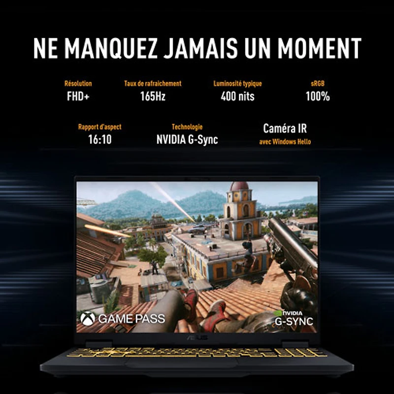 ASUS TUF Gaming F16 16" Gaming Laptop - Jaeger Gray (Intel Core i7 14650HX/16GB RAM/512GB SSD/GeForce RTX 5070)