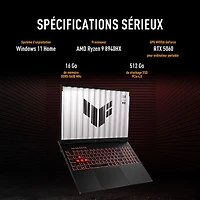 ASUS TUF Gaming A16 16" Gaming Laptop - Jaeger Gray (AMD Ryzen 9 8940HX/16GB RAM/512GB SSD/GeForce RTX 5060/Win11)
