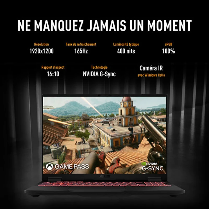 ASUS TUF Gaming A16 16" Gaming Laptop - Jaeger Gray (AMD Ryzen 9 8940HX/16GB RAM/512GB SSD/GeForce RTX 5060/Win11)