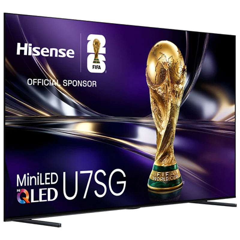 Hisense 100" U7SG 4K UHD Hi-QLED Mini-LED PRO Android AI Smart TV (100U7SG) - 2026