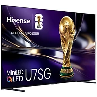 Hisense 100" U7SG 4K UHD Hi-QLED Mini-LED PRO Android AI Smart TV (100U7SG) - 2026