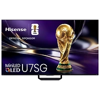 Hisense 85" U7SG 4K UHD Hi-QLED Mini-LED PRO Android AI Smart TV (85U7SG) - 2026