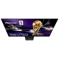 Hisense 85" U7SG 4K UHD Hi-QLED Mini-LED PRO Android AI Smart TV (85U7SG) - 2026