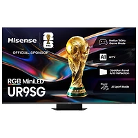 Hisense 65" UR9SG 4K UHD HDR RGB Mini-LED Smart Google TV (65UR9SG) - 2026