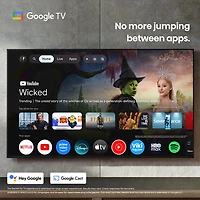 Téléviseur intelligent Google mini-DEL RVB HDR UHD 4K UR9SG de 75 po de Hisense (75UR9SG) - 2026
