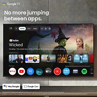 Téléviseur intelligent Google avec IA mini-DEL Hi-QLED HDR UHD 4K M7SG de 75 po de Hisense (75M7SG) - 2026