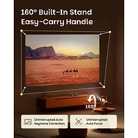 Projecteur de cinéma maison DEL HD 1080p Vibe One de XGIMI (WM03M) - Bleu étincelle