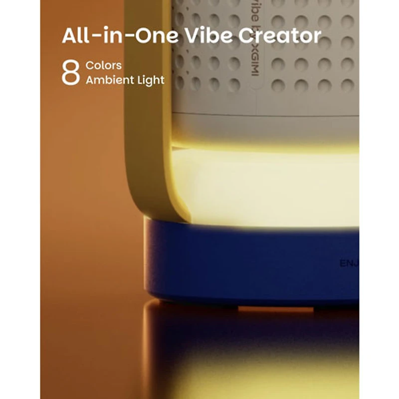 Projecteur de cinéma maison DEL HD 1080p Vibe One de XGIMI (WM03M) - Bleu étincelle