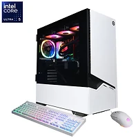 CyberPowerPC Gamer Xtreme Gaming PC -White (Intel Core Ultra 5 250KF Plus/16GB RAM/1TB SSD/GeForce RTX 5060 Ti) -En