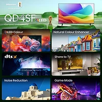 Téléviseur intelligent Fire TV Hi-QLED HD 1080p QD4 de 40 po de Hisense (40QD4SF) - 2026
