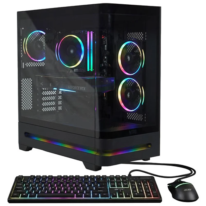 Ordinateur de jeu Aspire Nitro 65 d'Acer (Ryzen 7 8700F d'AMD/RAM 16 Go/SSD 1 To/RX 9060XT/Windows 11)