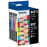 Cartouche d'encre noire DURABrite Ultra T812 XL d'Epson (T812XL120-S)