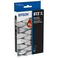 Cartouche d'encre noire DURABrite Ultra T812 XL et couleur T812 d'Epson (T812XL-BCS) - Paquet de 4
