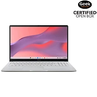 Open Box - ASUS CX15 15.6" Chromebook - Pure Grey (Intel N50/128GB eMMC/8GB RAM//ChromeOS)