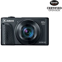Open Box - Canon PowerShot SX740 HS Wi-Fi 20.3MP 40x Optical Zoom Digital Camera - Black