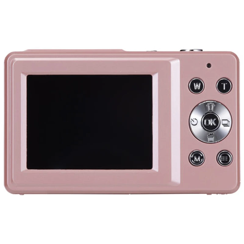 Vivitar SnapShot 44MP 3x Zoom Digital Camera - Pink
