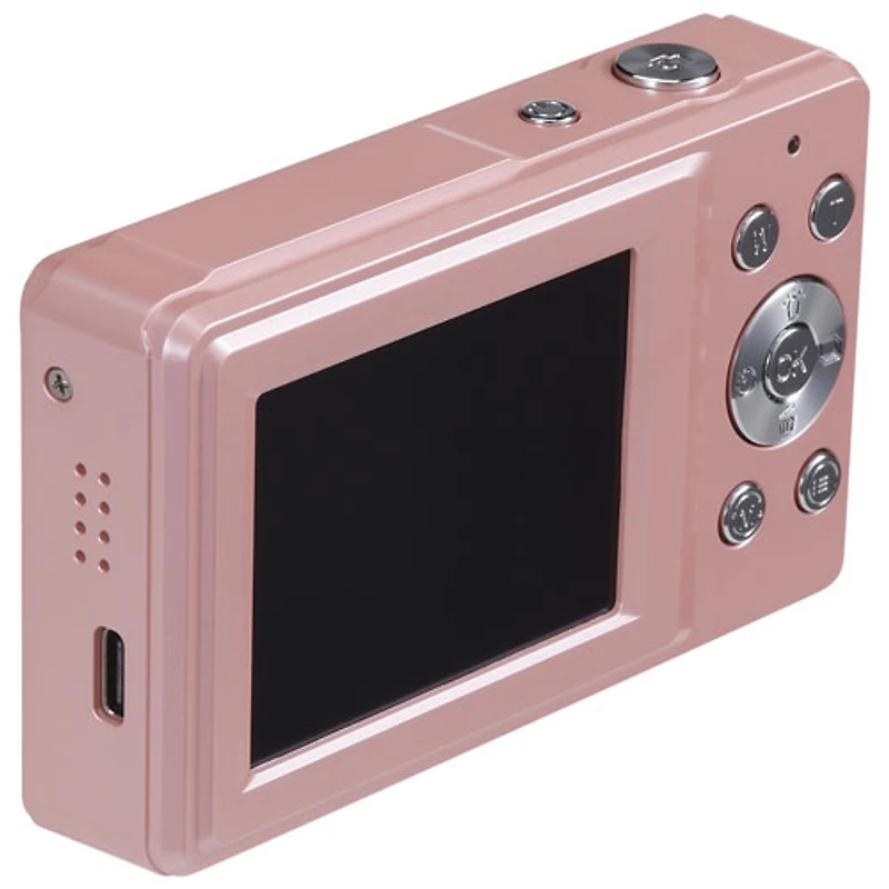 Vivitar SnapShot 44MP 3x Zoom Digital Camera - Pink