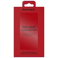 BodyGuardz Red Light Converter Screen Protector for iPhone 17/16 Pro