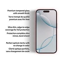 Protecteur d'écran à conversion de lumière rouge de BodyGuardz pour iPhone Air
