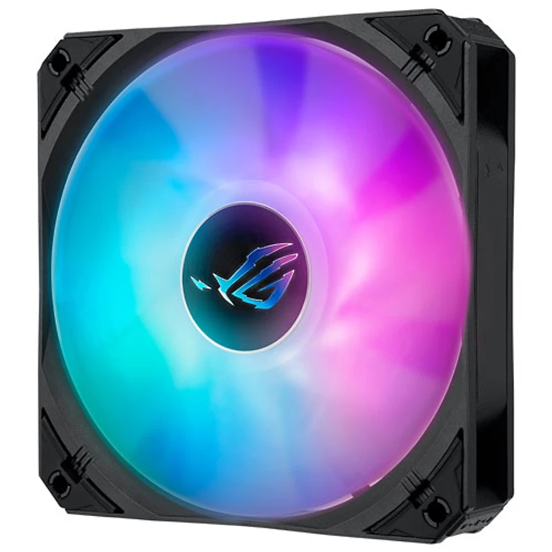 Ventilateur de refroidissement pour processeur ASUS ROG STRIX LC III 360 ARGB LCD de 360 mm - Noir