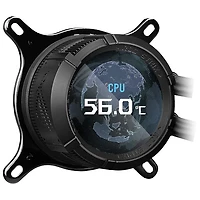 Ventilateur de refroidissement pour processeur ASUS ROG STRIX LC III 360 ARGB LCD de 360 mm - Noir