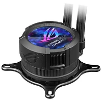 Ventilateur de refroidissement pour processeur ASUS ROG STRIX LC III 360 ARGB LCD de 360 mm - Noir