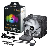 ASUS TUF Gaming TF120 ARGB 120mm CPU Cooling Fan - Black