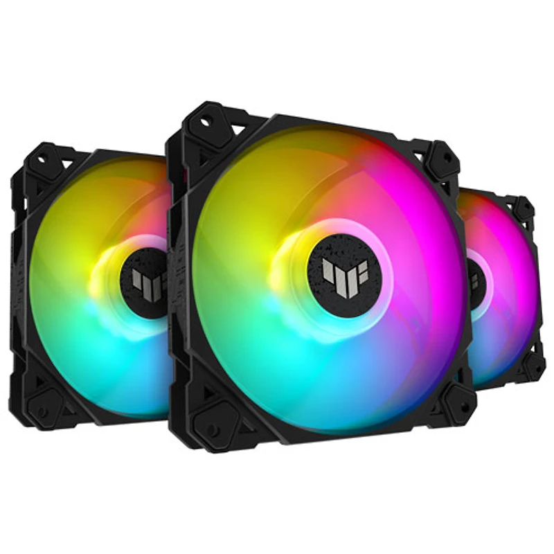 ASUS TUF Gaming TF120 ARGB 120mm CPU Cooling Fan - Black