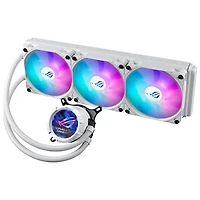 ASUS ROG STRIX LC III 360 ARGB LCD 360mm CPU Cooling Fan - White