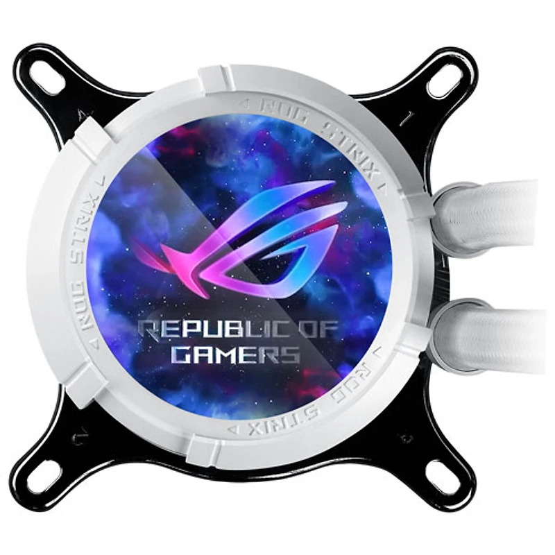 ASUS ROG STRIX LC III 360 ARGB LCD 360mm CPU Cooling Fan - White
