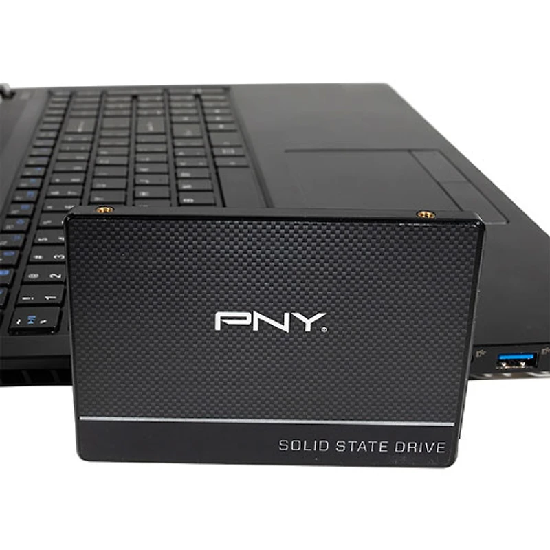 Disque SSD interne SATA de 500 Go CS900 de PNY (SSD7CS900-500-RB) - Noir