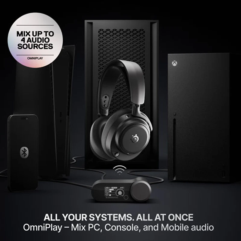 Steelseries Arctis Nova Pro Omni Wireless Gaming Headset - Black