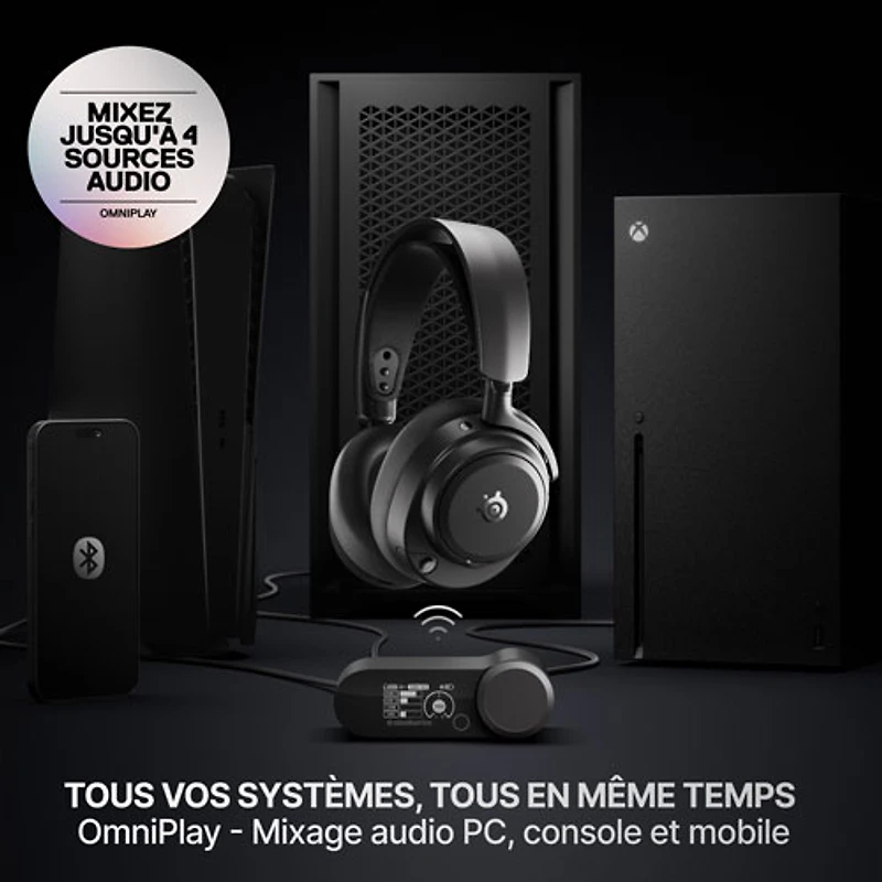Steelseries Arctis Nova Pro Omni Wireless Gaming Headset - Black