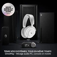 Steelseries Arctis Nova Pro Omni Wireless Gaming Headset - White