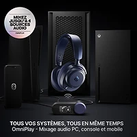 Steelseries Arctis Nova Pro Omni Wireless Gaming Headset - Midnight Blue