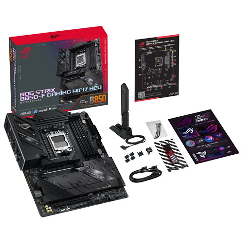ASUS ROG Strix B850-F Gaming AMD ATX DDR5 Motherboard for AMD Ryzen 9000/8000/7000 Series CPUs