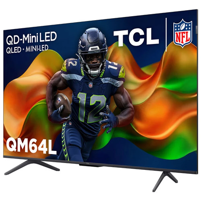 TCL 50" QM64L 4K UHD HDR QD Mini-LED Fire Smart TV (50QM64L) - 2026