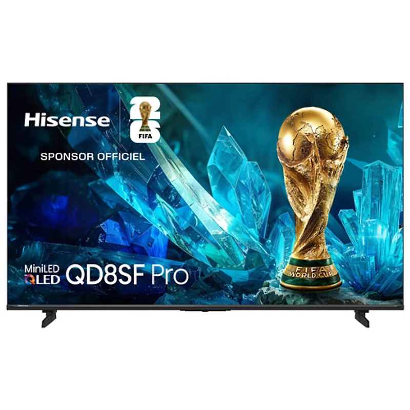Hisense 85" QD8SF-Pro Series 4K UHD HDR Mini-LED QLED Fire TV Smart TV (85QD8SF Pro) - 2026 - Only at Best Buy