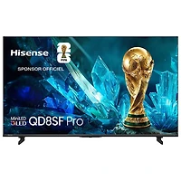 Hisense 65" QD8SF-Pro Series 4K UHD HDR Mini-LED QLED Fire TV Smart TV (65QD8SF Pro) - 2026