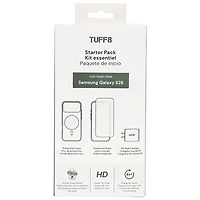 Ensemble d'accessoires de démarrage 3-en-1 de TUFF8 pour Galaxy S26 - Transparent