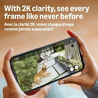 Blink Outdoor 2K+ Wi-Fi 2K IP Camera with Solaris Battery Pack - Black