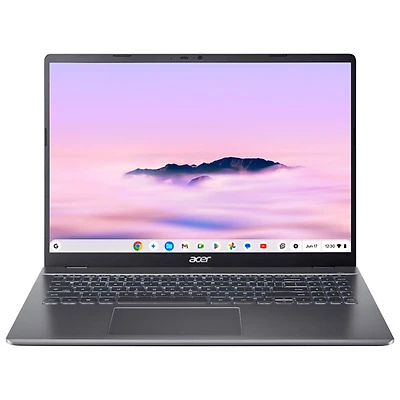 Acer Plus 516 16" Chromebook Laptop - Iron (Intel Core 5 120U/8GB RAM/512GB SSD/Chrome)