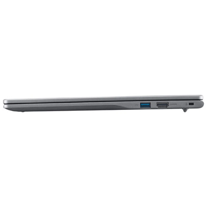 Portable Chromebook Plus 516 de 16 po d'Acer - Fer (Core 5 120U d'Intel/RAM 8 Go/SSD 128 Go/Chrome)
