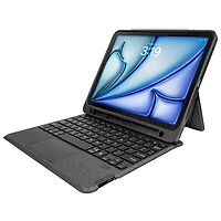 LOGiiX Folio Keyboard Case for iPad 11" (A16), iPad 10.9" (10th Gen), iPad Air 11", iPad Pro 11" - Black