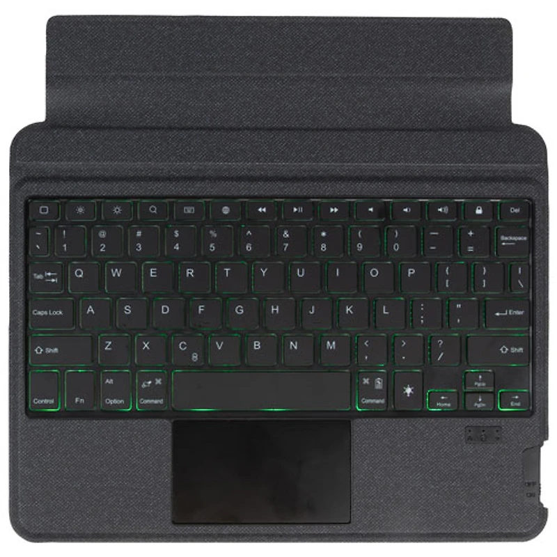LOGiiX Folio Keyboard Case for iPad 11" (A16), iPad 10.9" (10th Gen), iPad Air 11", iPad Pro 11" - Black